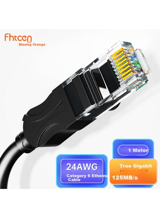 Fhtcen Firewire Sky Orange Cat6 Ethernet Cable 1M - Image 1