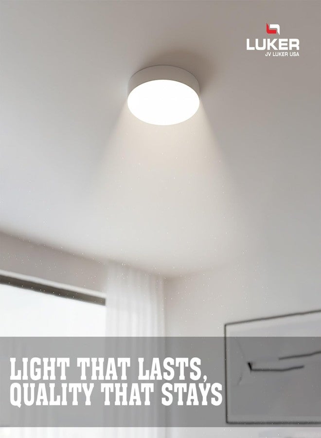 LUKER JVLuker 50W LED Ceiling Light Surface Mounted Energy Efficient 120 Degree Wide Beam Coverage High CRI Lights for Home and Office Indoor & Outdoor, 1 Year Warranty (Pack of 2, White) - Image 2