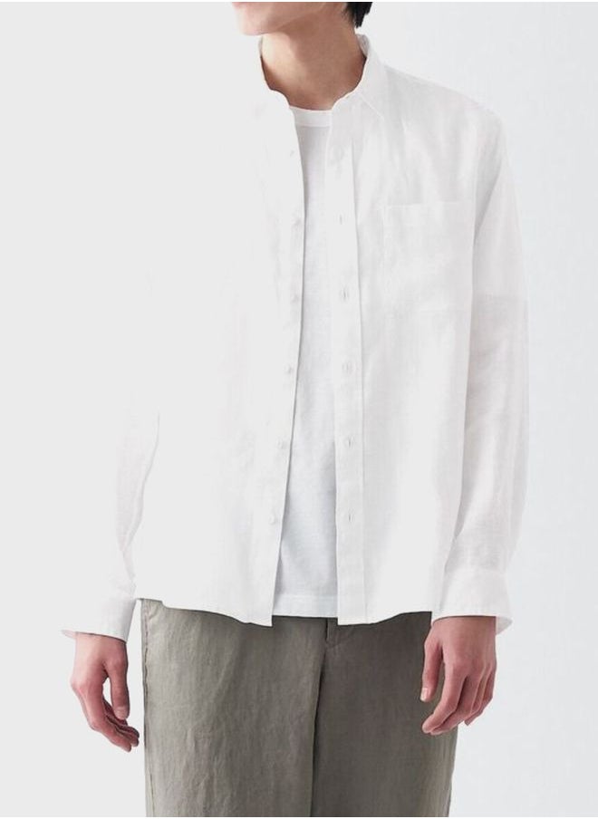 MUJI French Linen Washed Shirt  - Image 1