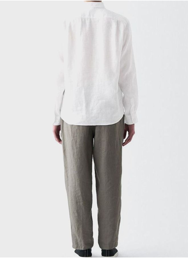 MUJI French Linen Washed Shirt  - Image 4