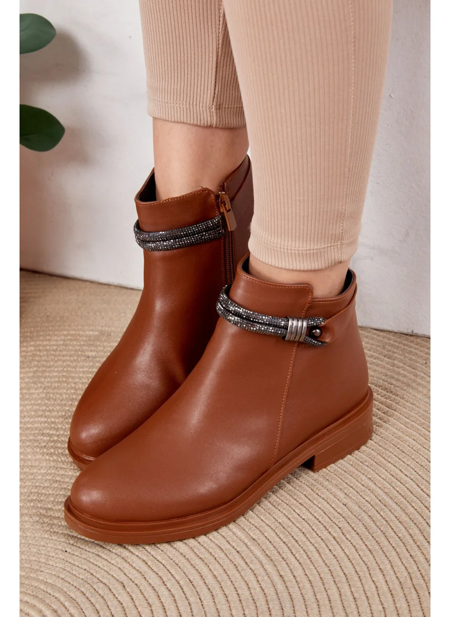 Tofisa Women's Tan Boots - 26391