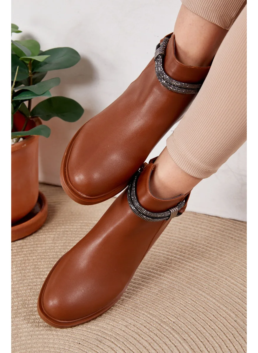 Tofisa Women's Tan Boots - 26391