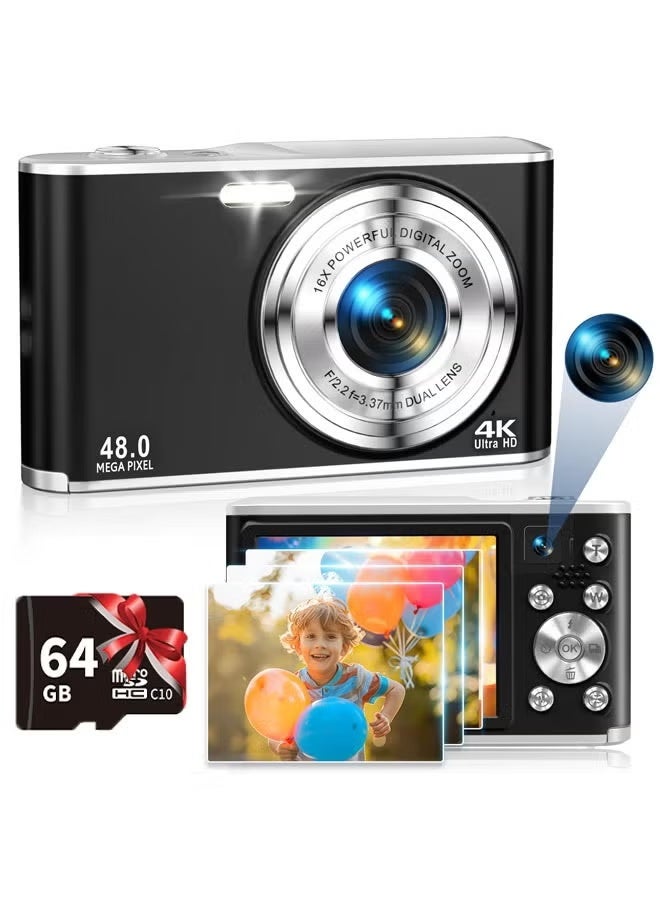 زونبون Zonbon Digital Camera Fhd 4k Vlogging Camera 130 g 2.8 inch