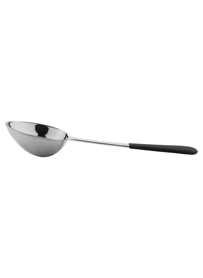 Get G.E.T. BSRIM-31 4 oz. (1/2 Cup) Portion Control Solid Serving Spoon, Stainless Steel, Dishwasher Safe Serving Utensils - Image 3