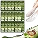 TEAWOO 18 Pairs Moisturizing Foot Masks with Shea Butter, Jojoba Oil, Vitamin E & Urea, Intensely Hydrating Foot Mask For Dry Cracked Feet, Moisturizing Socks for Cracked Heel Treatment - Image 2