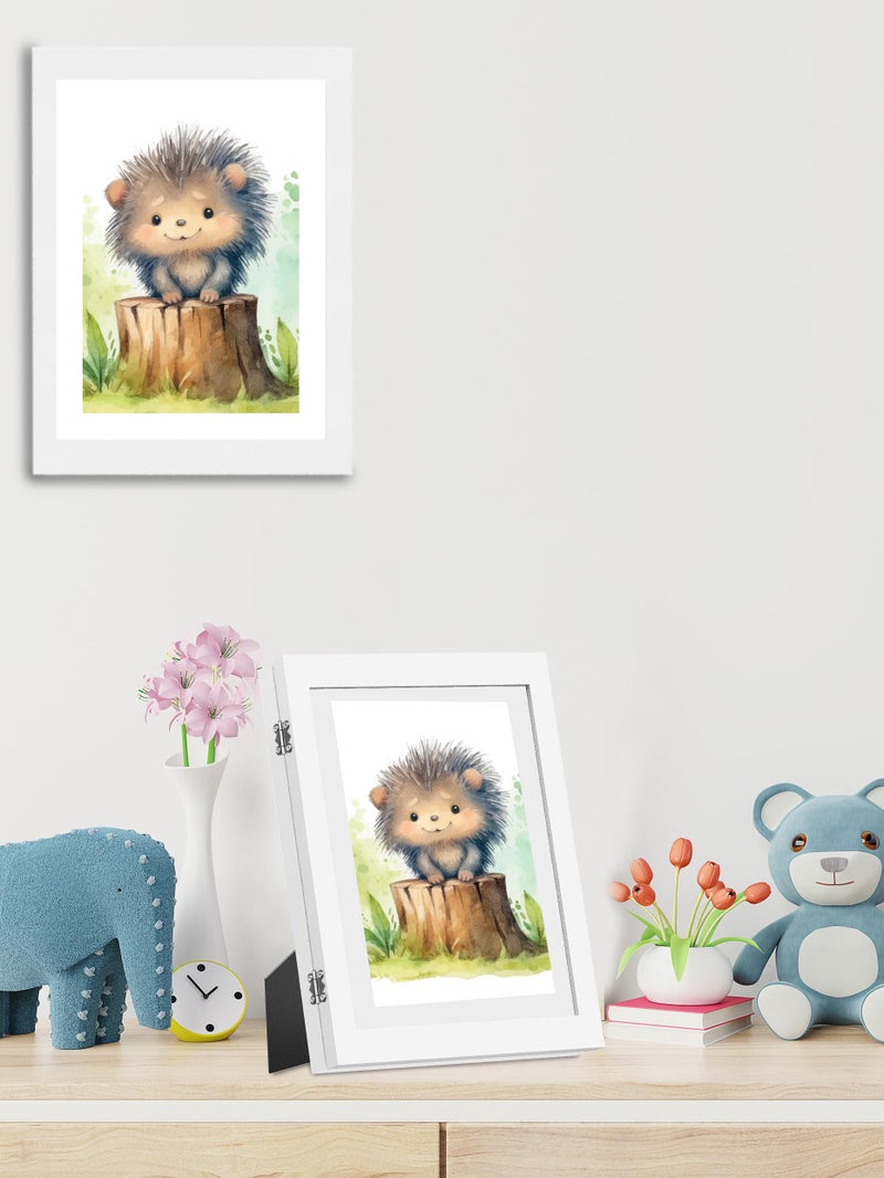 Orionstar Kids Art Frames  Orionstar Artwork Picture Frames Changeable with Stand  Front Opening Picture Display Frames Holds 100 Paper Pcs  Artwork Display Storage Frames for Children  Desk  Home and Office - Image 3