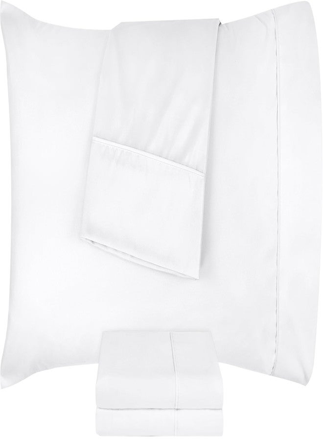 Utopia Bedding Queen Pillow Cases - 4 Pack - Envelope Closure - Soft Brushed Microfiber Fabric - Shrinkage and Fade Resistant Pillow Covers Queen Size 20 X 30 Inches (Queen, White) - Image 5
