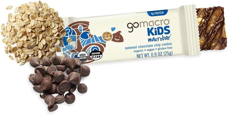 GoMacro Kids MacroBar Oatmeal Chocolate Chip Cookie - Image 3