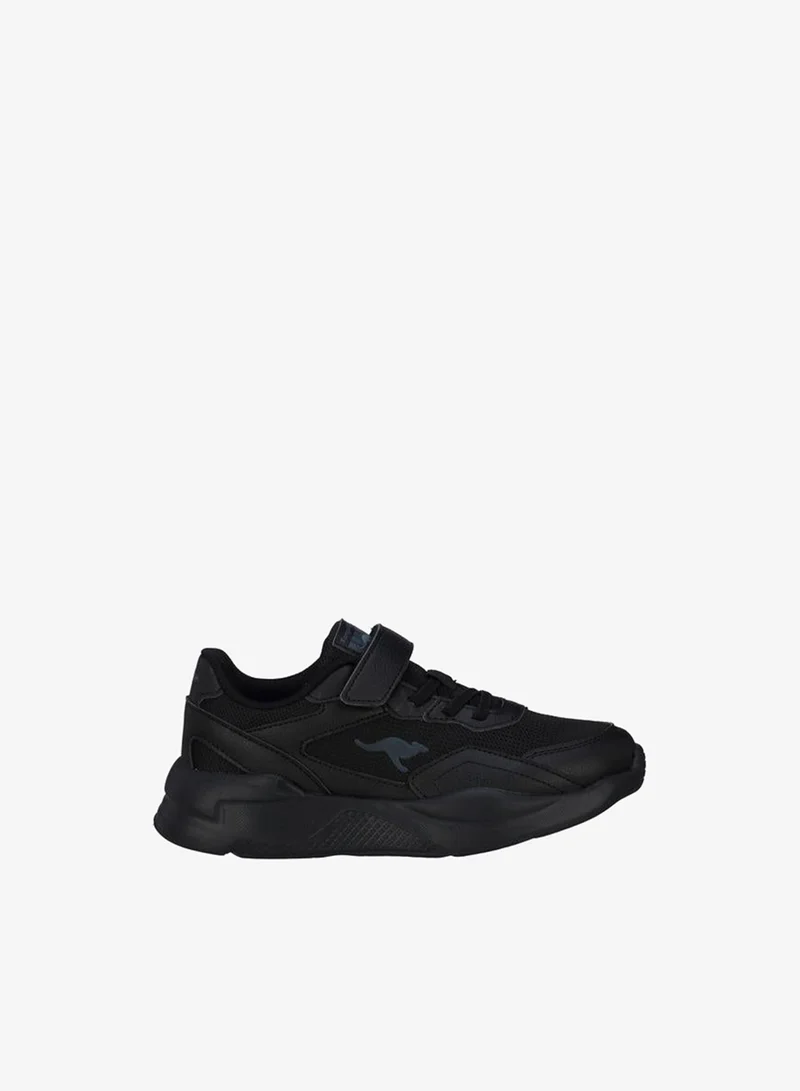 Kangaroos BLACK Boys Hook & Loop School Sports Shoes for Men | Best Price UAE