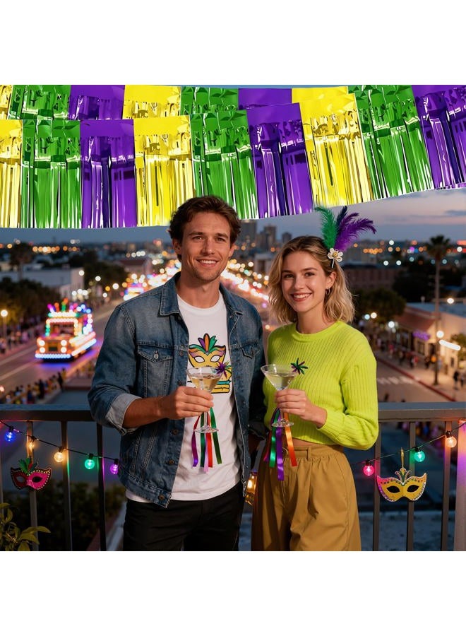 OHOME Mardi Gras Decorations - Mardi Gras Streamers - Image 4