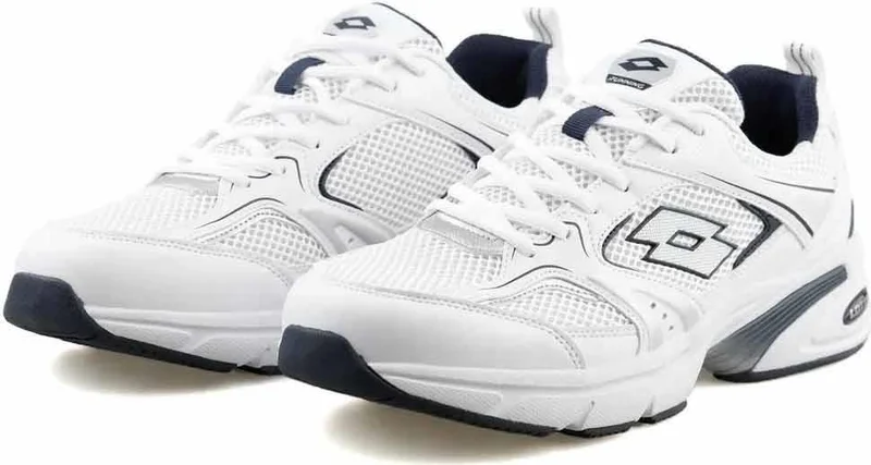 لوتو Athens 4 Fx B-3 Women's Casual Sports Shoes 101260569-3Grey - Navy Blue
