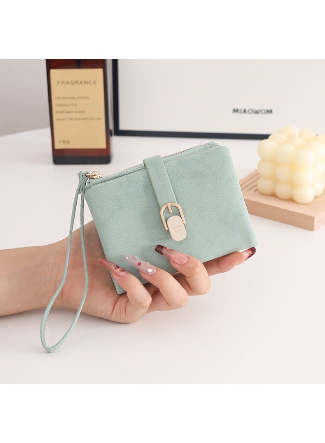 Prettyzys Elegant Compact Women’s Wallet with Zipper & Snap Closure - Image 3