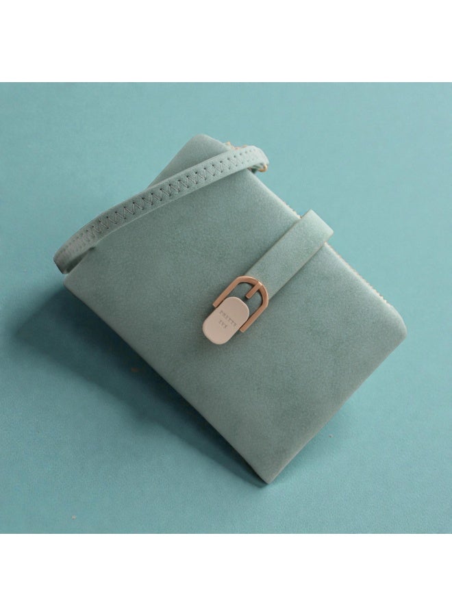 Prettyzys Elegant Compact Women’s Wallet with Zipper & Snap Closure - Image 2