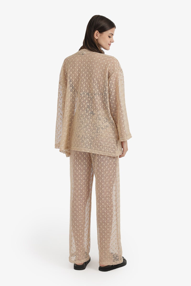 Carina Perforated Floral Beach Set - Image 4