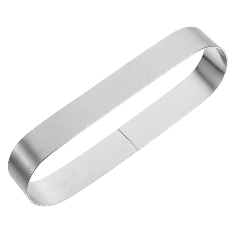 Oval Tart Ring Mold Stainless Steel Baking Pastry Mousse Cake Mold - Image 2