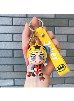 Creative Joker Batman Keychain Toy Car Bag Key Holder Decoration Item from Mainland China Jewelry Accessories Category Roller Skating Little Ugly Girl