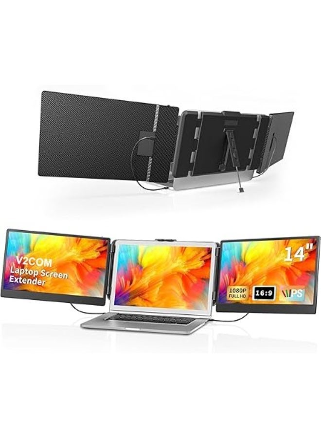 V2COM S2 14 Inch Portable Laptop Screen Extender - Image 2