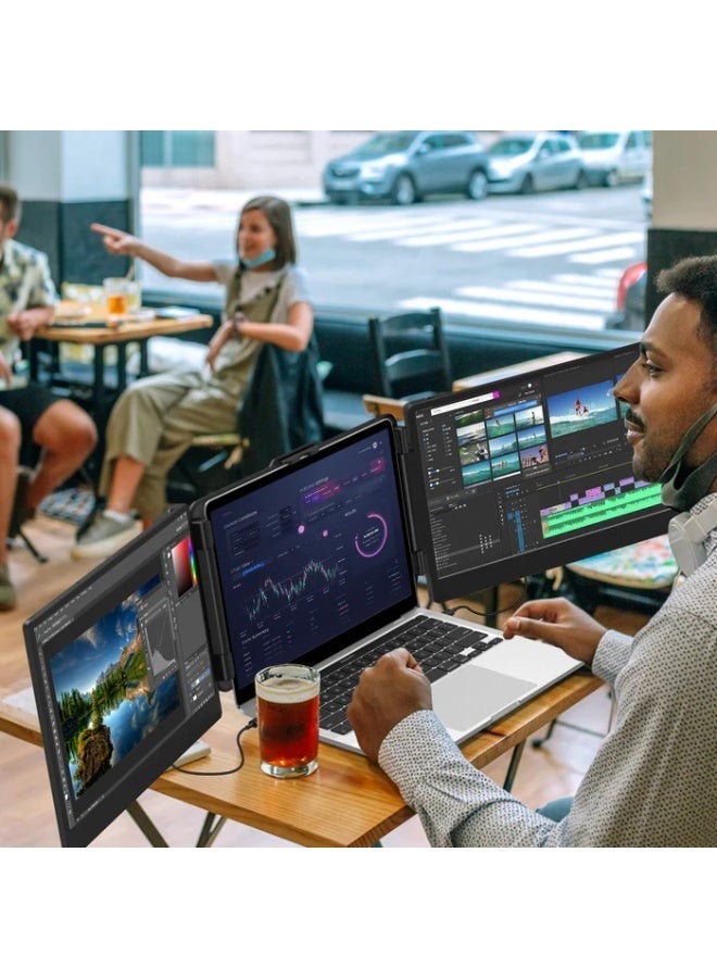 V2COM S2 14 Inch Portable Laptop Screen Extender - Image 1