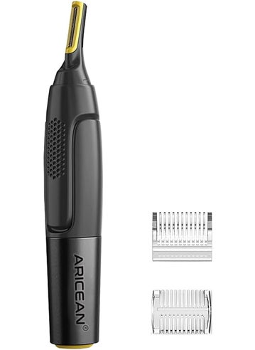 ARICEAN Ear and Nose Hair Trimmer Clipper Professional Painless Eyebrow  Facial Hair Trimmer for Men Women 