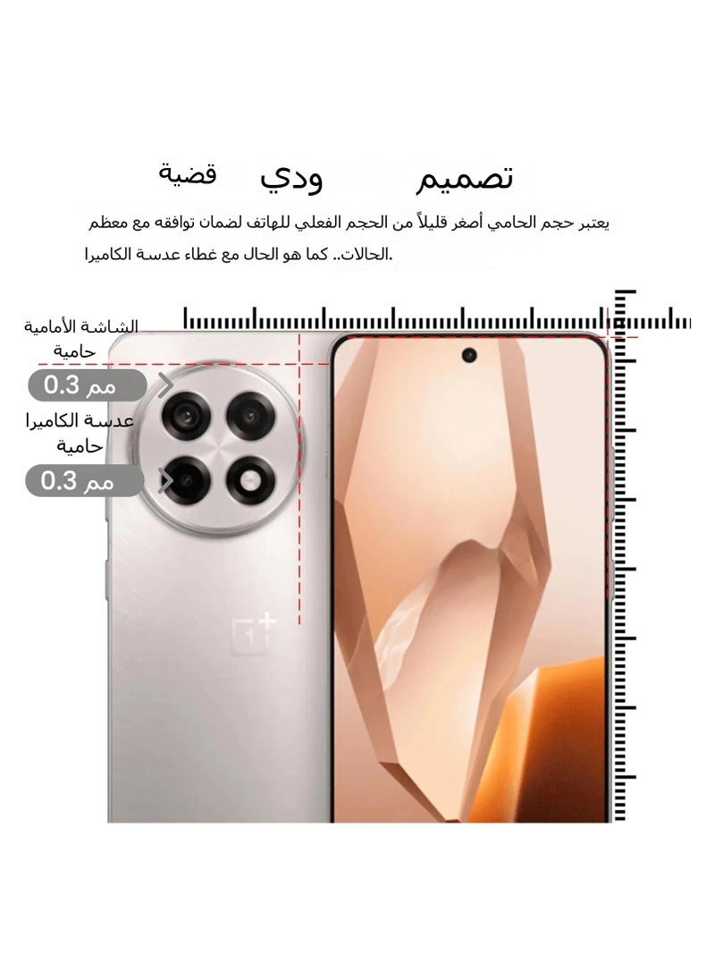 Generic - 1. Two packs of tempered glass screen protector and camera lens protector for OnePlus 13R 5G with 9H hardness and HD scratch resistance. - Image 1