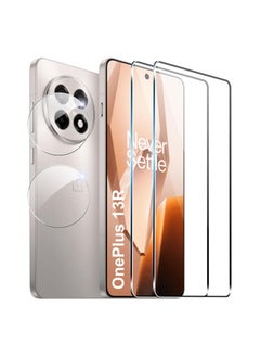 1. Two packs of tempered glass screen protector and camera lens protector for OnePlus 13R 5G with 9H hardness and HD scratch resistance.