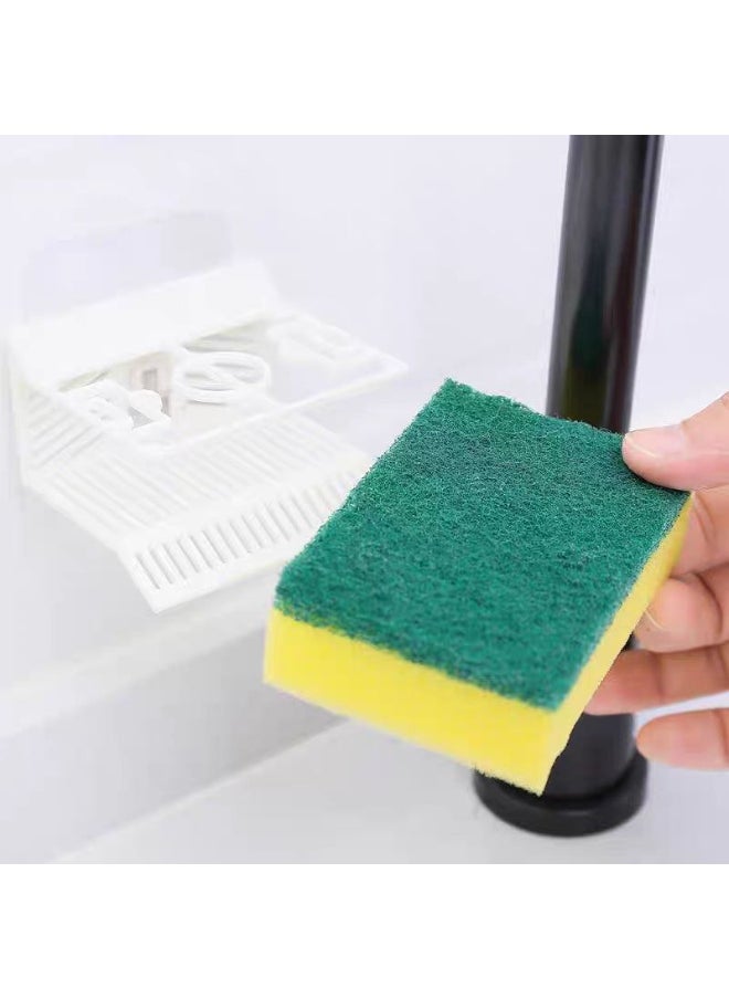 Generic Football Stadium-Shaped Dual-Sided Cleaning Sponge – Heavy Duty Scrubber with Strong Double Face  - Image 4