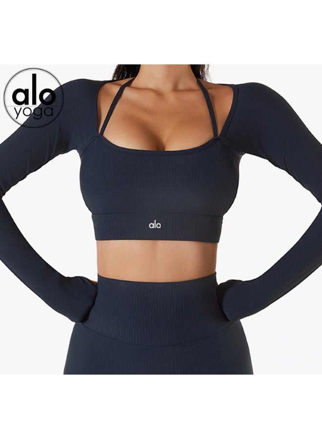 alo ALO Yoga T-Shirt - Moisture-Wicking Performance Workout Top 