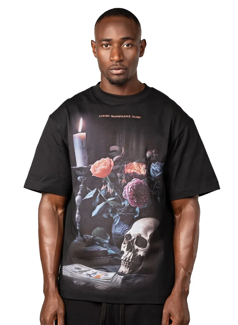 تنجيم سكواد ETERNAL GLORY T- SHIRT - BLACK