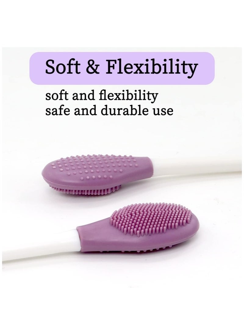 3 PCS Silicone Face Mask Brush Mask Applicator Tool and Massage Spatula for Apply Mud Clay Charcoal Mixed Mask Cream Lotion