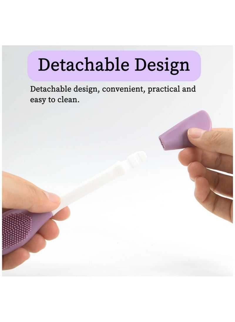 3 PCS Silicone Face Mask Brush Mask Applicator Tool and Massage Spatula for Apply Mud Clay Charcoal Mixed Mask Cream Lotion