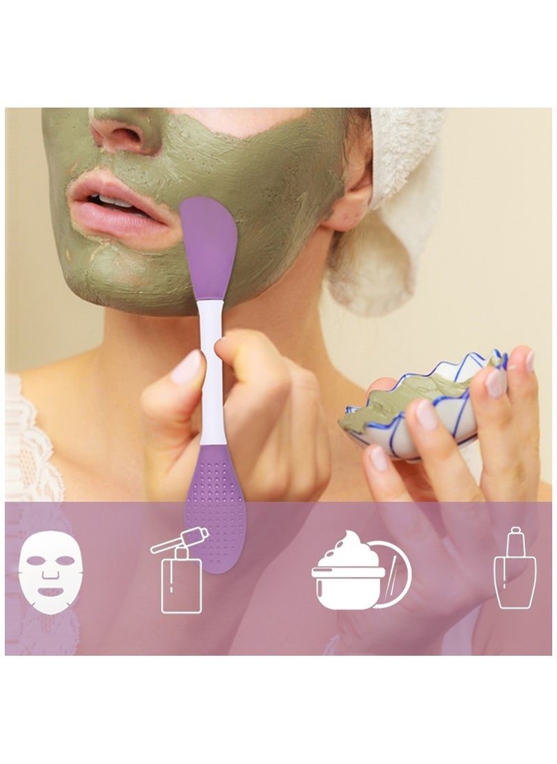 3 PCS Silicone Face Mask Brush Mask Applicator Tool and Massage Spatula for Apply Mud Clay Charcoal Mixed Mask Cream Lotion