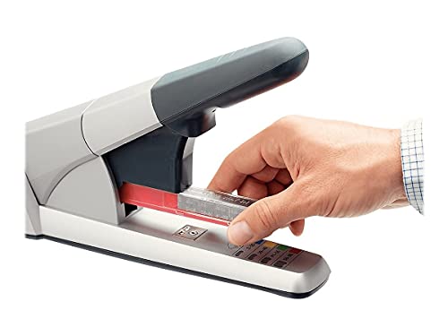 Rapid مشبك ورق ثقيل 02892 من رابد، سعة 80 ورقة، فضي - Image 2