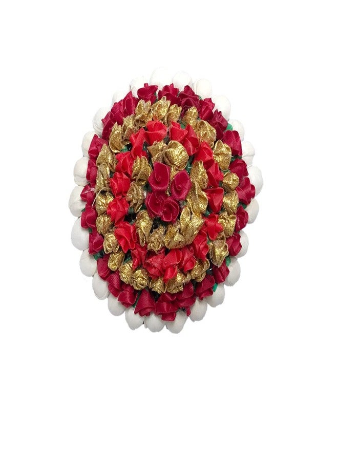 Arooman™ Artificial Flower Juda Hair Gajra for Girls Hair Styling, Hair Accessories (Pack-01,Color-Multi) M12190921 - Image 1