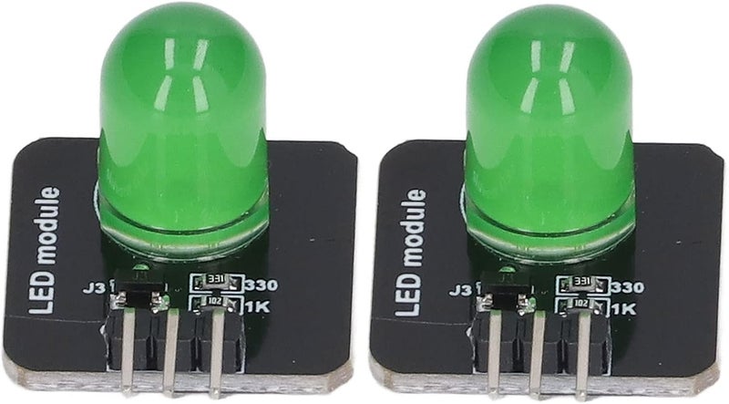 GLOGLOW Electricians Electrics LED Module, 3.3V-5V Accent Lighting for Home Decor, Efficient and Versatile Chip Bulbs for DIY Projects (MRB050B Green) - Image 4