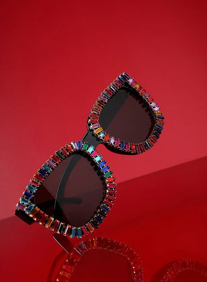 PRASHA Fashionable Gems Adorn Your Eyes