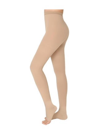 20-30 mmHg Compression Pantyhose for Women, Open Toe Medical Compression Stockings, Waist High Opaque Compression Tights for Edema, Varicose Veins, Swelling, Pregnant, Teacher, Doctor (XL) - pzsku/ZDFC82C206CBCA843F46EZ/45/_/1714123463/78844d86-dcd1-4fa6-bc0f-6c58327707c0