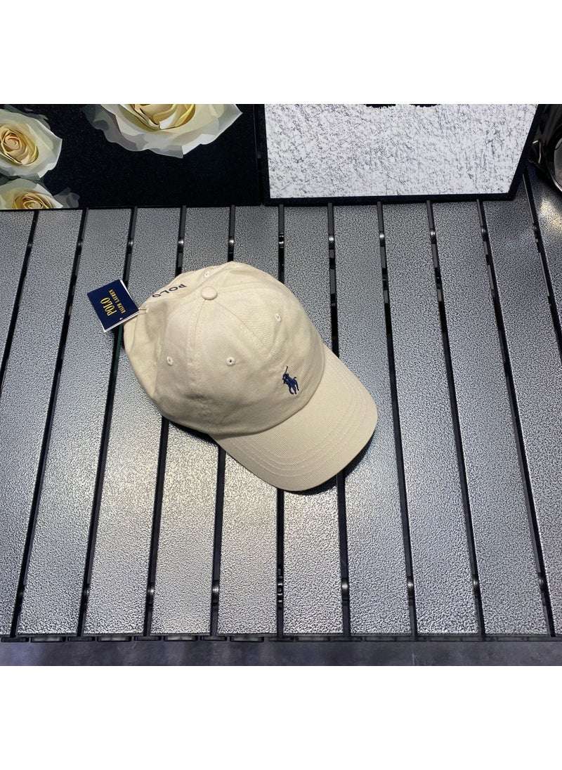 Generic - New Version Polo Cap Unisex Soft Top Pink Casual Sun Hat Apricot - Image 1