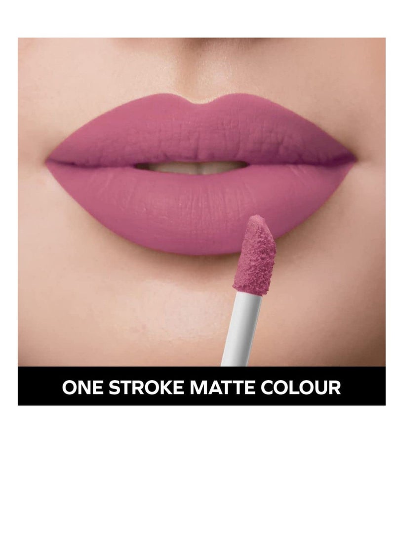 Seven Seas Seven Seas Ultra Smooth Matte Liquid Lipstick Smooth Lip Color Weightless Finish Long Lasting Matte Liquid Lipstick for Women Medium Carmine  - Image 3