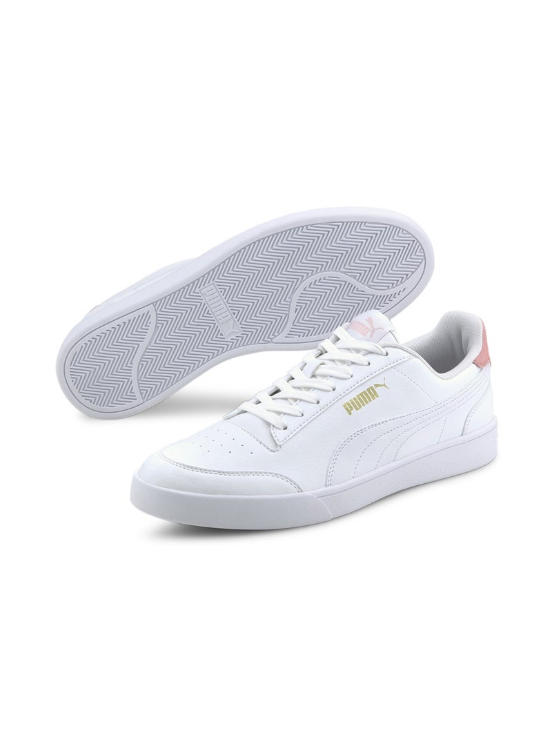PUMA Shuffle Unisex White Trainers - Image 3