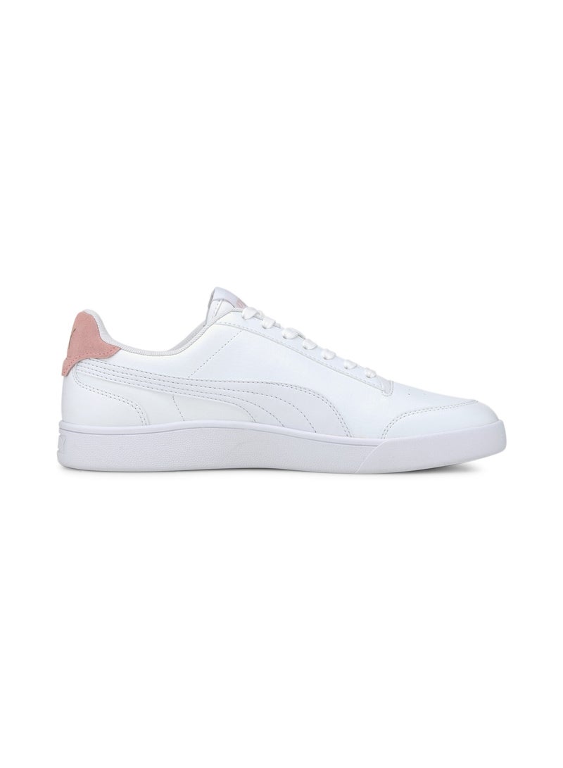 PUMA Shuffle Unisex White Trainers - Image 5