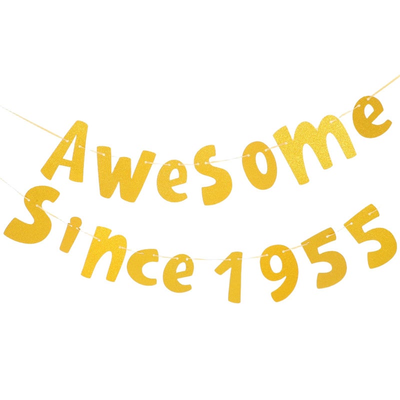 Sturdy Paper Birthday Banner Decor Set Easy Installation Party Props for Men Women - Image 2