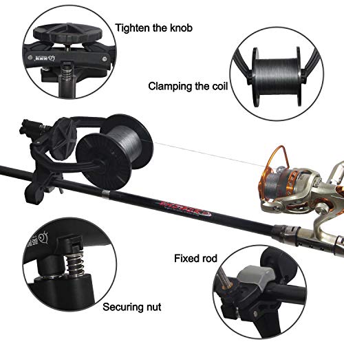 Shaddock Fishing Portable Fishing Line Winder - Reel Spooler Spooling Station Baitcast Line Spooling Machine - Image 5