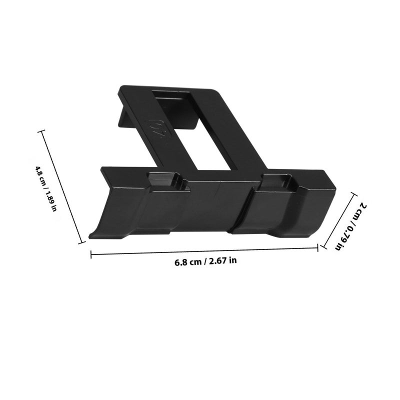10pcs 40mm Solar Panel Water Drain Clips Plastic Clamps For Photovoltaic Drainage And Mud Removal Outdoor Solar Array Installation - Image 3