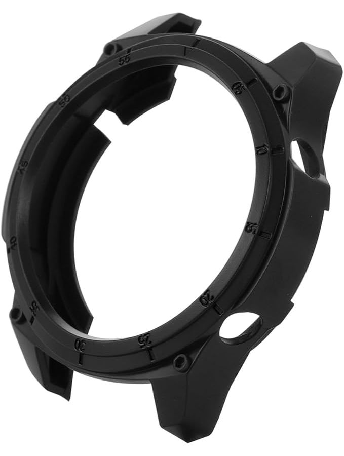 TPU Protective Watch Case Lightweight Sports Design Durable Black 5X5X1.4CM - Image 1