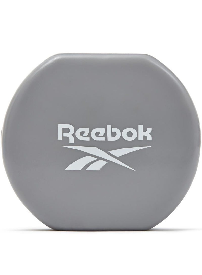 ريبوك دمبلز 5 كجم (زوج) – مغلفة بالنيوبرين، مثالية لتقوية العضلات والتدريب المنزلي - Image 3