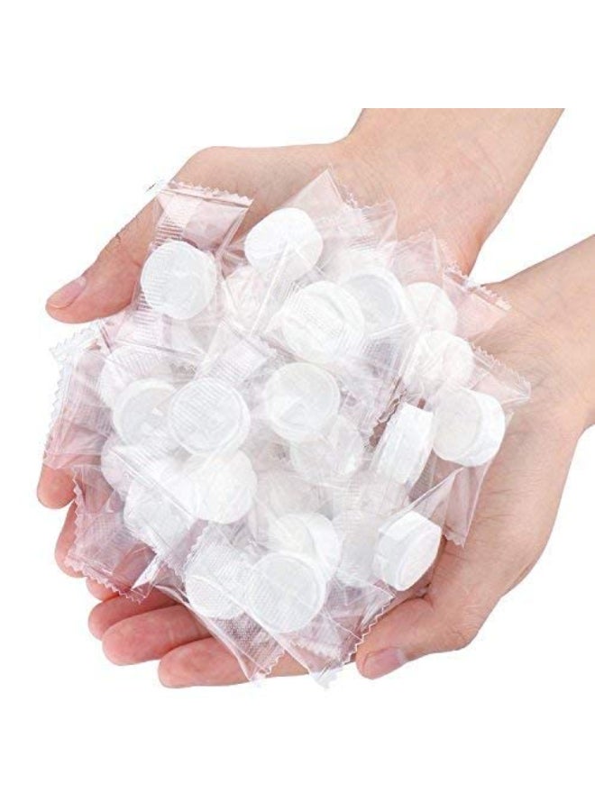 esowemsn 1Pack100pcs Disposable Portable Mini Compressed Cotton Towel Best for Outdoor Camping Travel Salon and Daily Use - Image 5