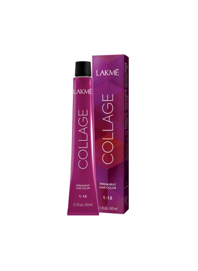 LAKME Collage Permanent Hair Color10/17 Blue Ash Platinum Blonde  60 Ml  - Image 2