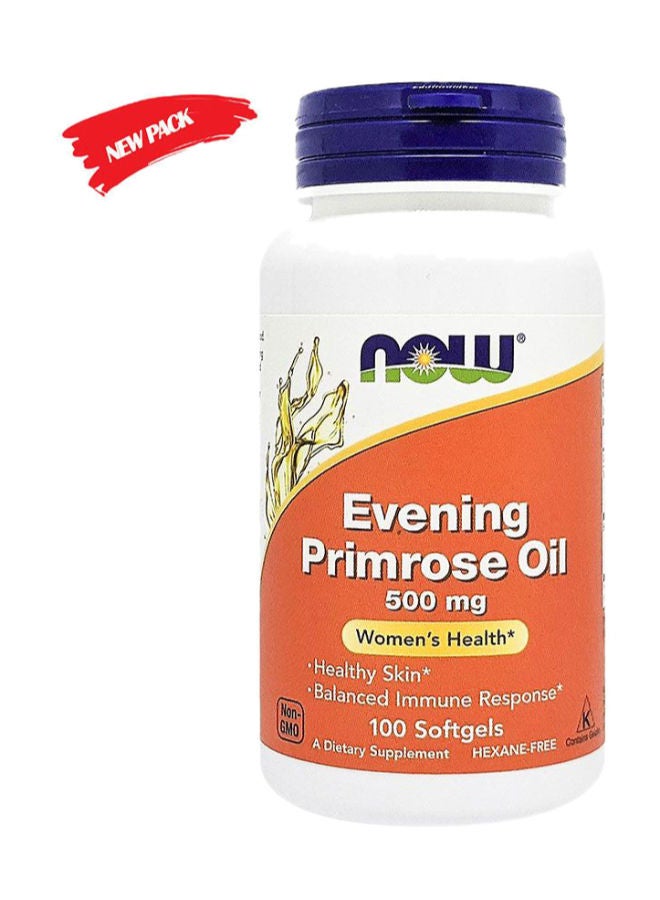 now Evening Primrose Oil 500 mg Softgels 100's - Image 2