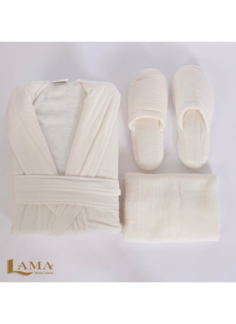 LAMA Home Tekstil Bath Robe Creamy person  - Image 2
