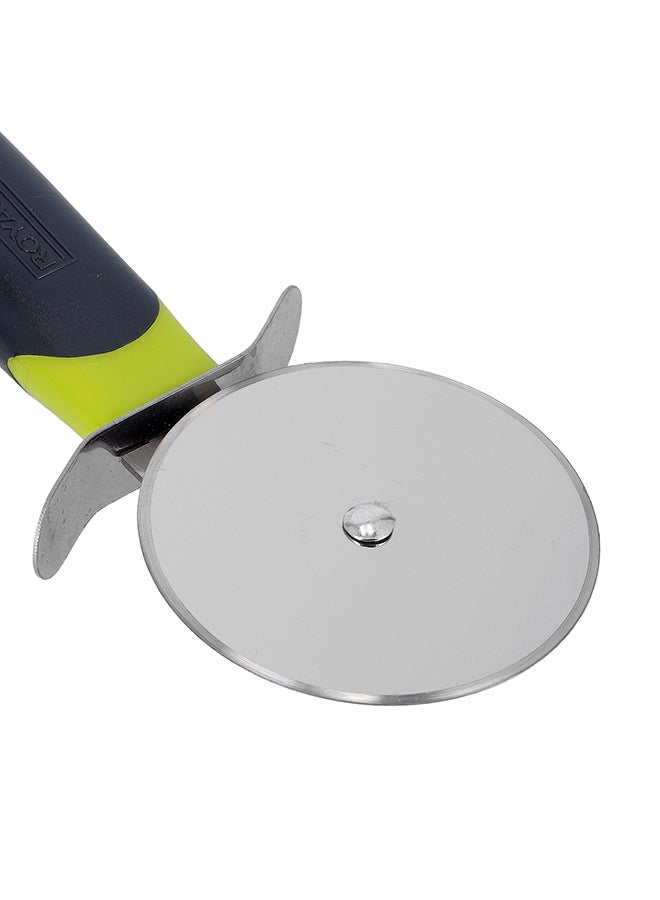 Royalford Pizza Cutter Black/Green/Silver 20x7.5cm - Image 5